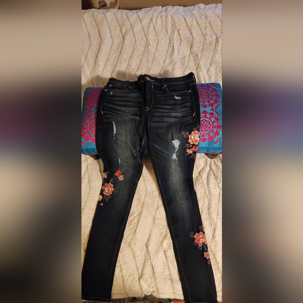 Express denim legging